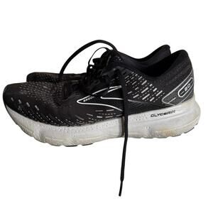Brooks Glycerin 20 Women's Road Running Shoes - Black/White Size 9.5